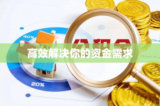 沧县高效解决你的资金需求