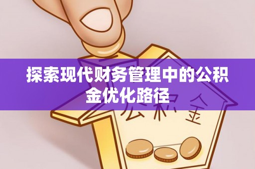 沧县探索现代财务管理中的公积金优化路径