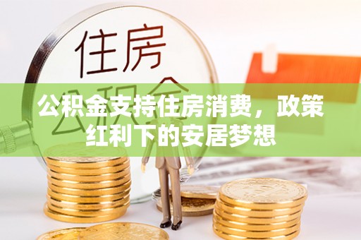 沧县公积金支持住房消费，政策红利下的安居梦想