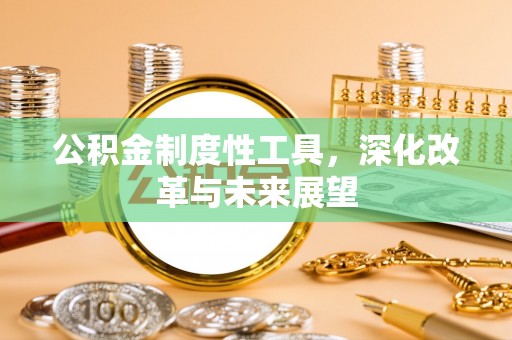 沧县公积金制度性工具，深化改革与未来展望