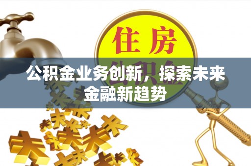 沧县公积金业务创新，探索未来金融新趋势