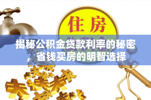 沧县揭秘公积金贷款利率的秘密，省钱买房的明智选择
