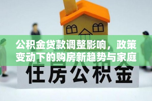 沧县公积金贷款调整影响，政策变动下的购房新趋势与家庭财务规划
