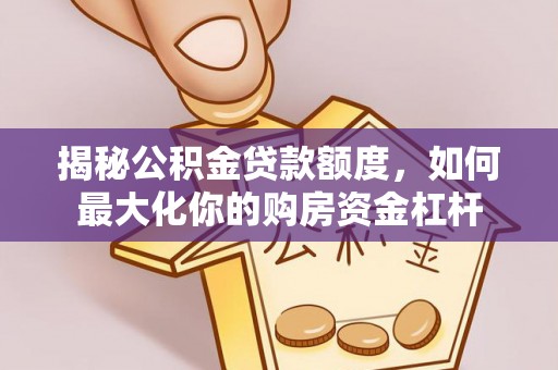 沧县揭秘公积金贷款额度，如何最大化你的购房资金杠杆