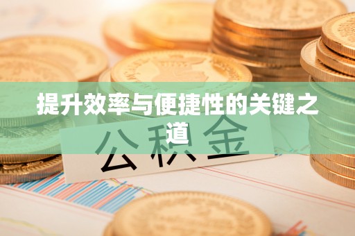 沧县提升效率与便捷性的关键之道