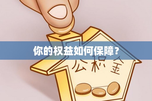 沧县你的权益如何保障？